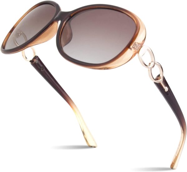 Sunglasses Womens Polarized Trendy Oversized Sun Glasses Fashion Ladies Shades 100% UV400 Protection